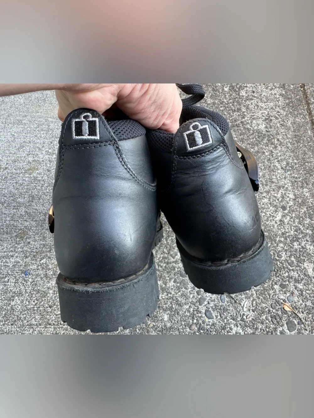 ICON Motorcycle Boots - Men’s Size 10 Super Duty Great Condition